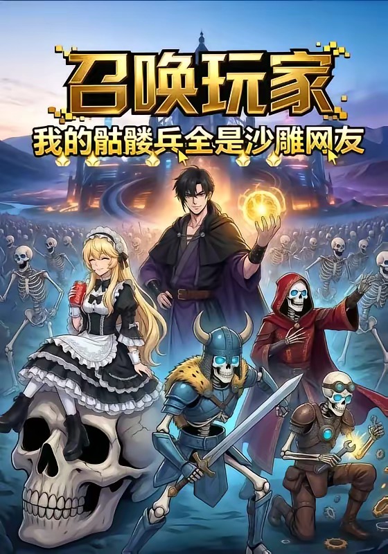 召唤玩家：我的骷髅兵全是沙雕网友(全集)