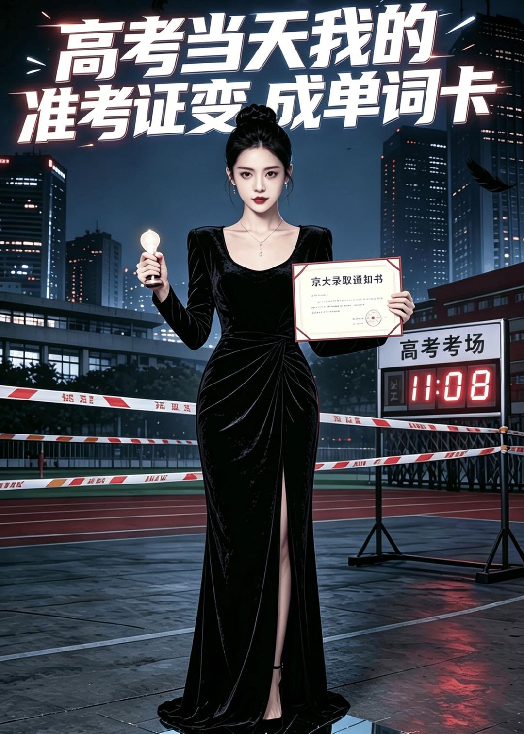 高考当天我的准考证变成单词卡(全集)
